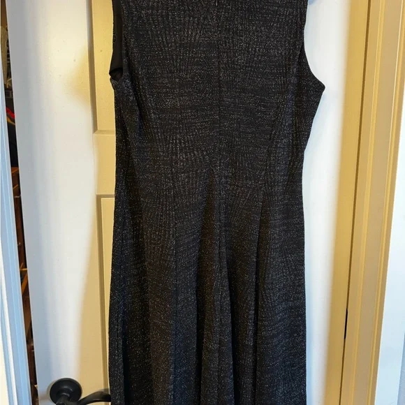 Jessica Howard Sparkling Black Long Sleeve Dress - Picture 3 of 6